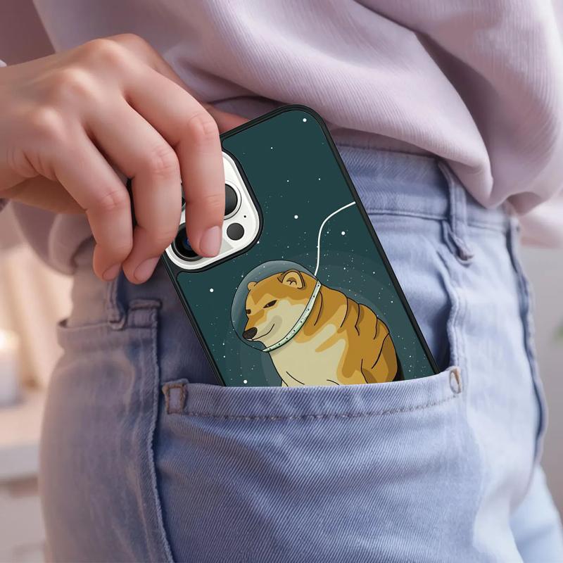 Cheems Doge Phone Case For IPhone 18 17 Air 15 16e 14 13 Pro Max Coque 12 11 Pro Max PLUS cover