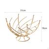 Fruit Basket Countertop Holder Decorative Stand Surable Creativity Bowl Plate for Living