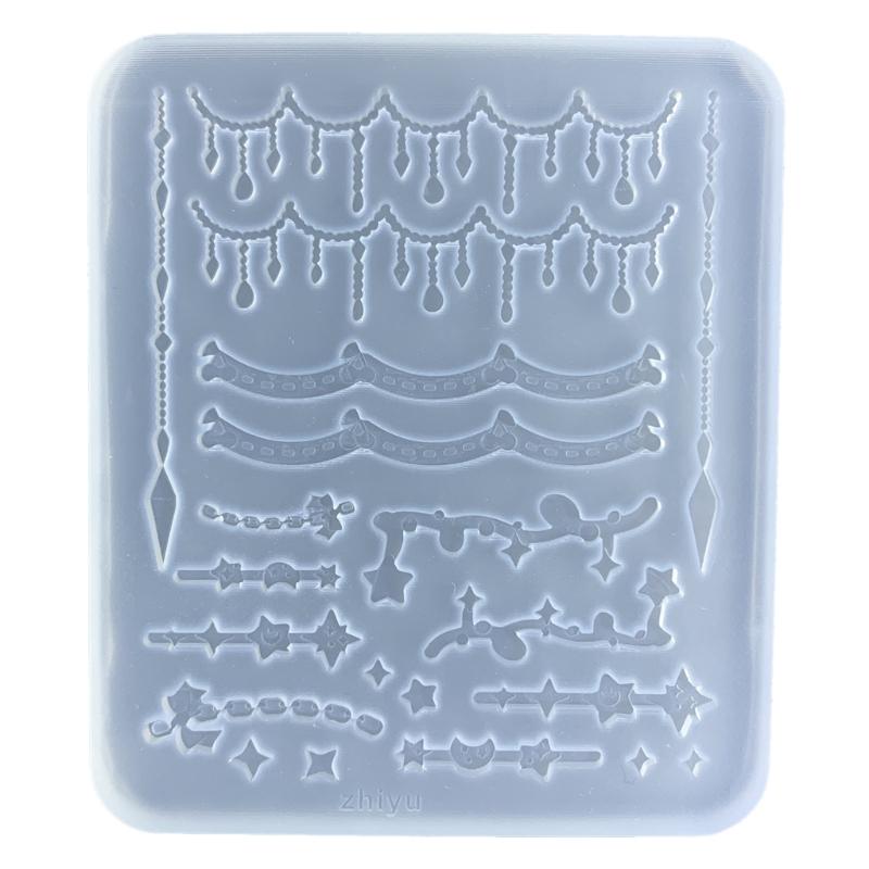 Силиконовая форма для игральных карт, крошечный бантик, звезда, теннисная форма, наполнитель, ремесло, 3D одежда, сделай сам, поделки ручной работы