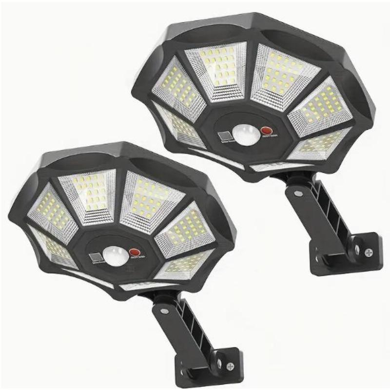 168 LED Solar Lights 12h Lighting Security Flood Lights Outdoor Motion Sensor Waterproof Garden Yard Street Lamp Waterproof