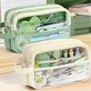 DIY Transparent Pen Bag Large Capacity Stationery Box Transparent Pencil Case Students Gift
