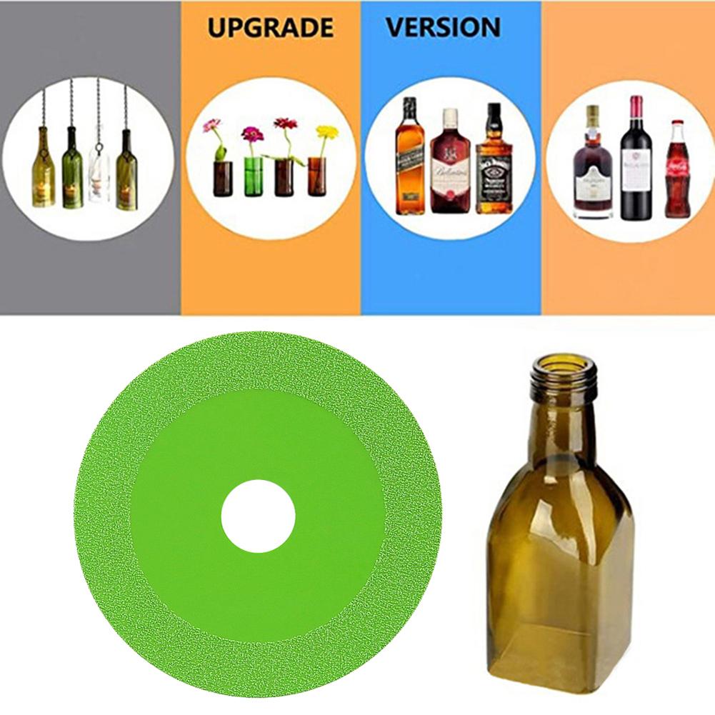 10-1pcs 22mm Glass Cutting Disc 100mm Diamond Marble Saw Blade Jade Crystal Wine Bottles Grinding Cutting Grinding Disc Tool