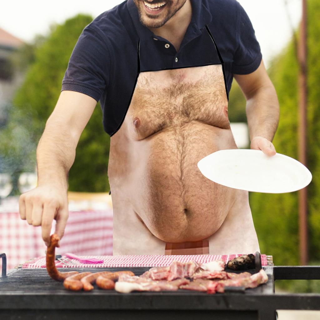 Funny Gifts For Men Adults Cooking Grilling Aprons Belly BBQ Great White Elephant Gifts Ideas Gag Christmas Gifts For Men Boyfriend Husband Him