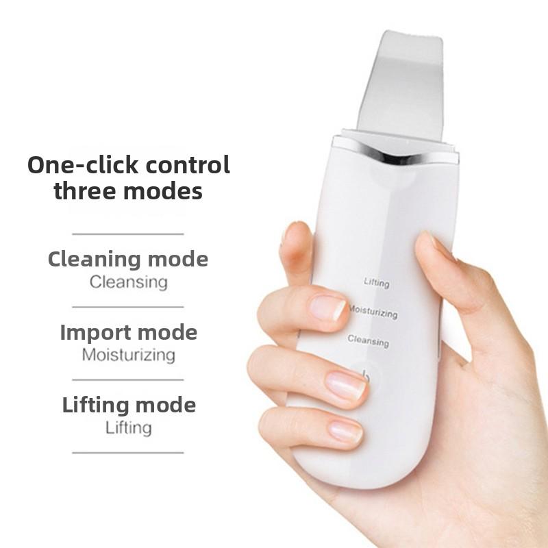 Ultrasonic Leather Shovel Machine, New Electric Cleanser Blackhead Absorber Export Beauty Instrument