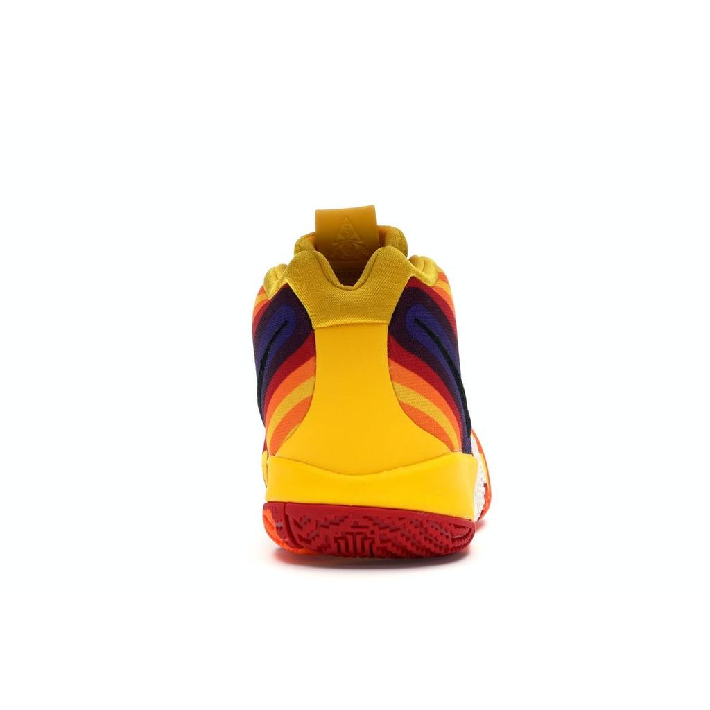 kyrie 4 yellow shoes