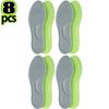 Унисекс ортопедические стельки из пены с эффектом памяти дезодорирующие стельки спортивная обувь впитывает пот мягкие антибактериальные аксессуары для обуви