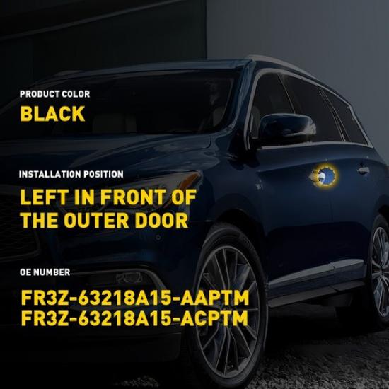 Front Left Door Handle Key Cap Cover Bezel For 2014- Infiniti QX60 QX70 QX80