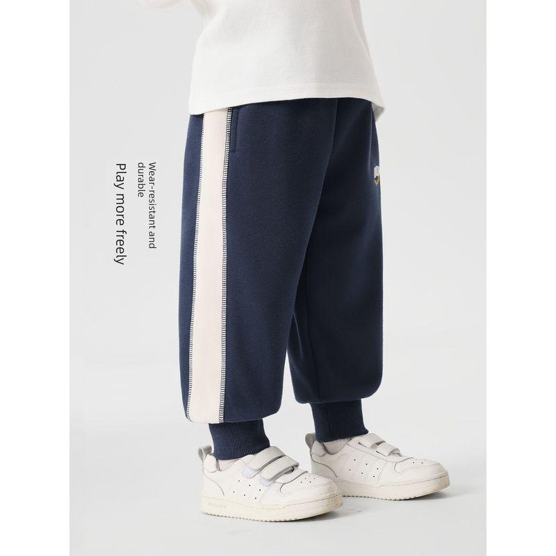 Boys' Color-Blocked Casual Sweatpants Sports Trousers 2026 Spring and Autumn New Children's Clothing Toddler Sweatpants