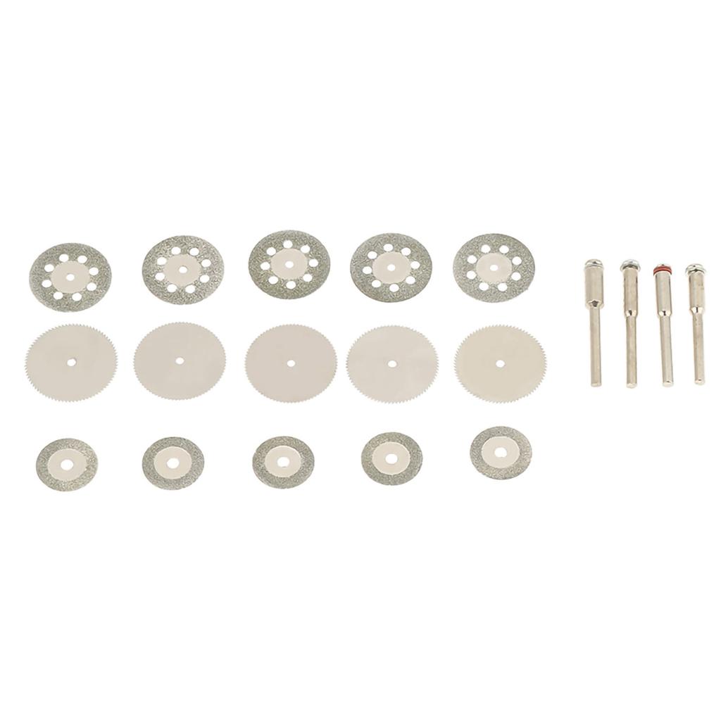 37 шт. алмазных режущих дисков из нержавеющей стали и набор оправок для вращающихся инструментов