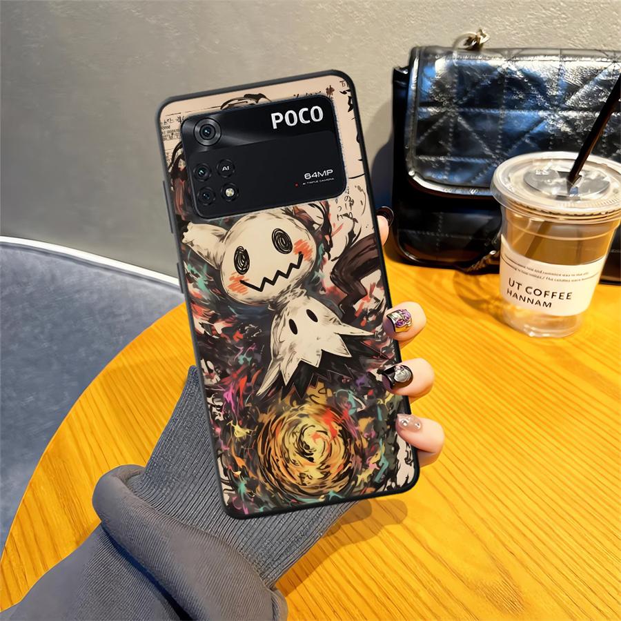 Чехол для телефона Funda для Xiaomi Poco F8 C61 C50 M5 F1 F3 C71 M3 M4 M7 Pro C75 X3 X4 X5 X7 Pro Гэнгар Покемон Крутой