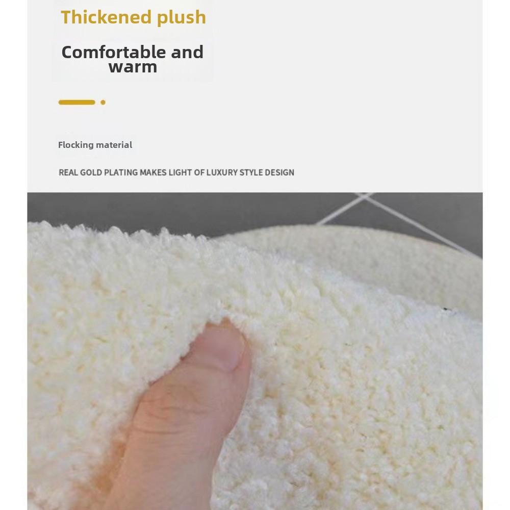 Цветочный стеганый ковер, нескользящий коврик для спальни, грязеотталкивающее одеяло для дивана