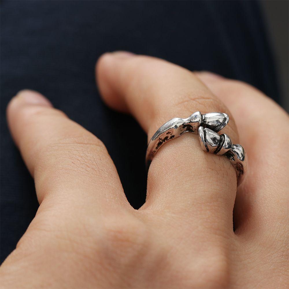 New Charm Girl Boy Ring Lucky Cute Animal Ring Adjustable Finger Ring