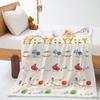Blanket Cartoon Animal Mushroom Penguin Blanket Lamb Fleece Crystal Fleece Blanket