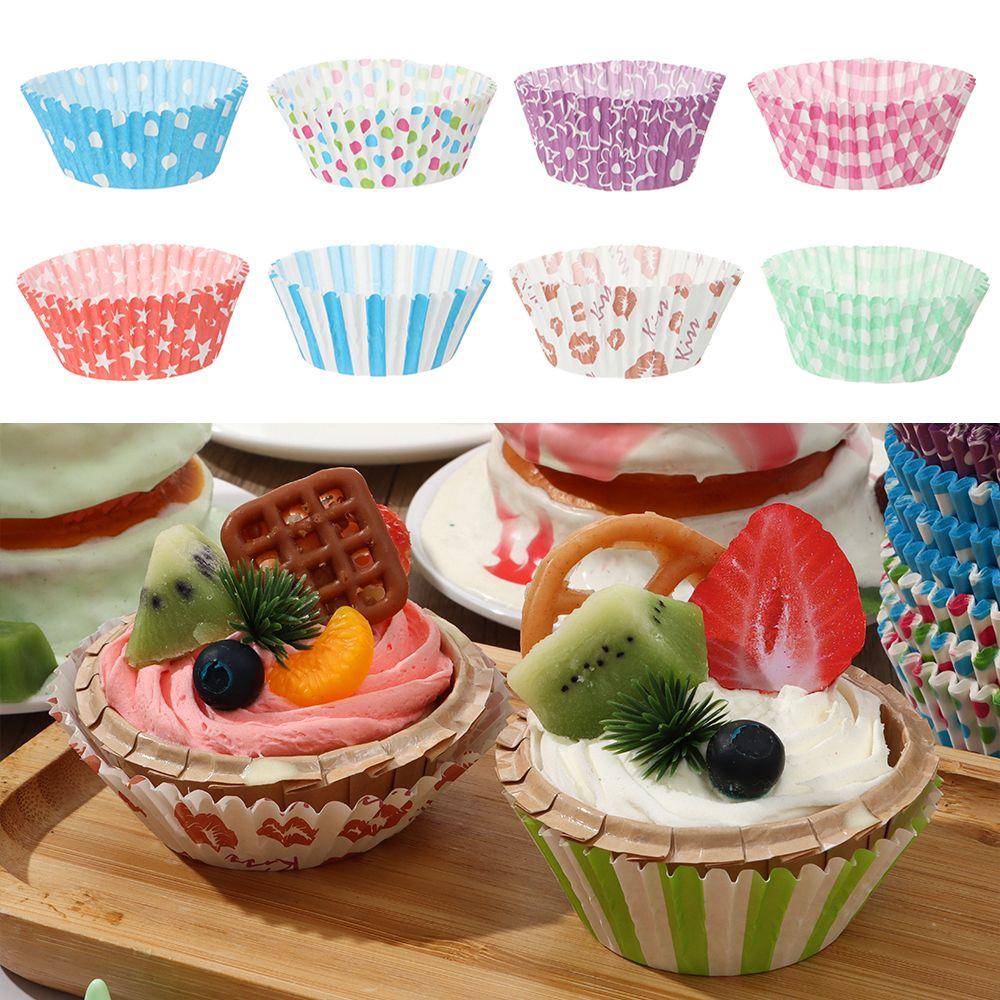 Party Supplies Party Tray DIY Muffin Box Cake Mold CupCake Paper Holder Baking Tools
