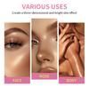 8-Color Cream Highlighter Palette Shimmer Glitter Highlight Lightweight Makeup Cream Brighten Face Body Natural Contour Cosmetic