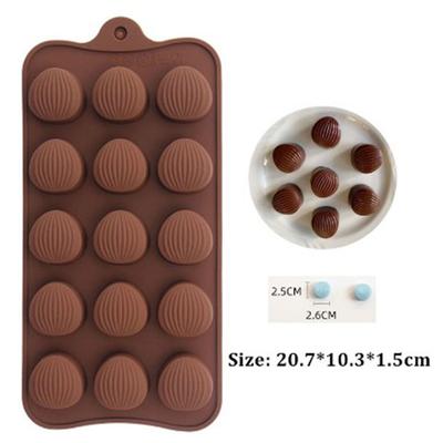 Форма для шоколада ручной работы DIY, форма для конфет, желе, пудинга, форма гайки, силиконовые формы для льда, инструмент для выпечки торта