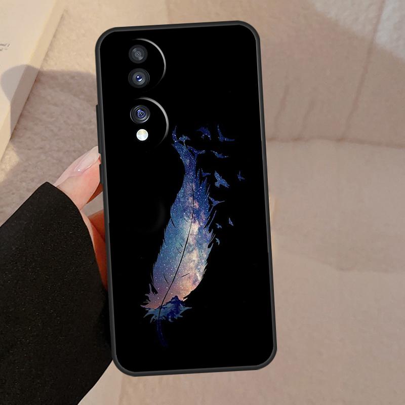 Чехол-перо для Honor Magic 7 Lite 6 5 V5 Чехол для Honor 400 200 Pro 90 70 50 X8a X8b X9a X9b X9c Обложка