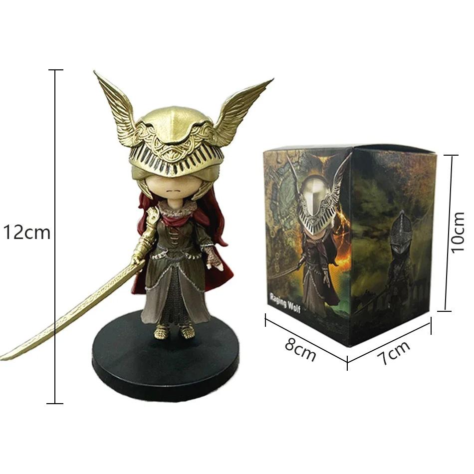 Hot Ring Gaming Q Version Mini Ranni Cat Melina Malenia The Half-Wolf Action Figure Lani Magic Ornaments Dolls gift