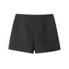 European and American style, new women's clothing, foreign style, versatile, fashionable classic asymmetrical culottes black