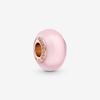 789421C00 Matte Pink Murano Glass Charm