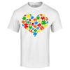 Puzzle Heart Autism Awareness T-shirt Neurodiversity Support Shirt