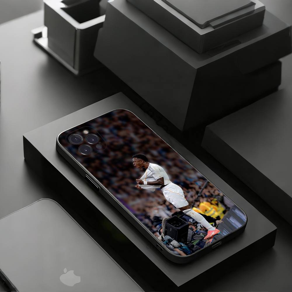 Чехол для телефона V-Vinicius J-Junior-S Модный Футбольный Суперзвезда для iPhone 11Pro 13 12 11 Pro Max 16e 17 Air 16 15 14 Plus 11ProMax