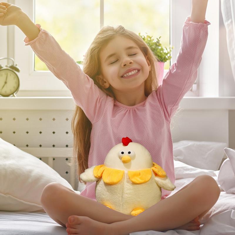 Chicken Plush Soft Plush Chick 1102 Inch Adorable Animal Pillow Cuddly Doll Adorable Toy for Living Room KidsRoom Bedroom Car Sofa