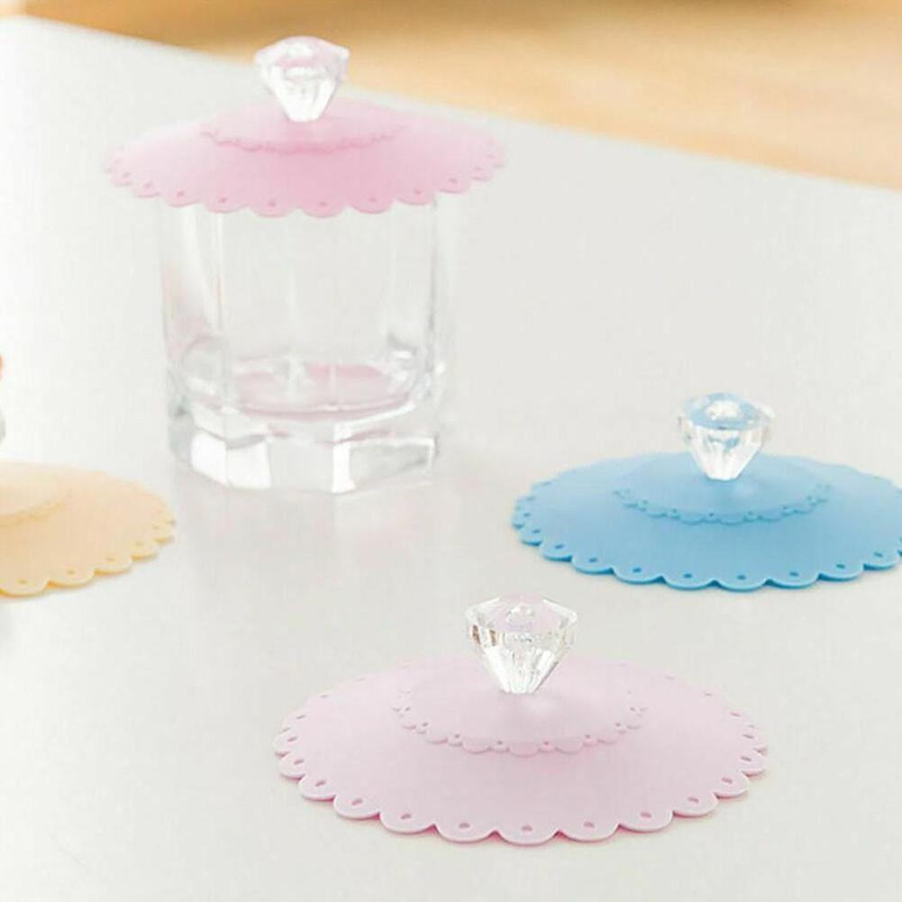 Совершенно новые крышки для чашек Крышки Ручка-бриллиант Крышка-бриллиант Термостойкие