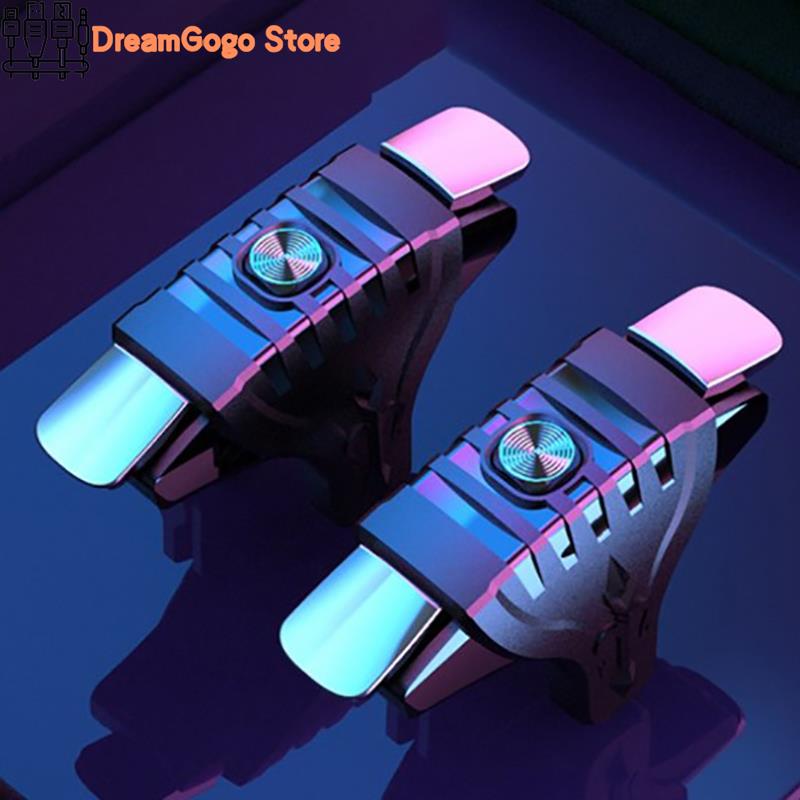 G21 Mobile Phone Game Trigger Gamepad Joystick 6-Finger Aim Shooting L1 R1 Key Button Game Fingertips For Game Controller 5