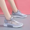 Модные женские кроссовки в корейском стиле, прозрачные, элегантные, спортивные, теннисные, тренды 2024 года, модные, повседневные, кроссовки для бега, осень-лето, плоские, новые