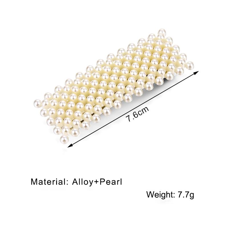Набор из 12 заколок для волос с жемчужными бусинами