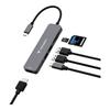 Verbatim Multi Port Essentials USB Hub USB-C PD, USB-A 3.0, USB-A 2.0, HDMI, SD/microSD
