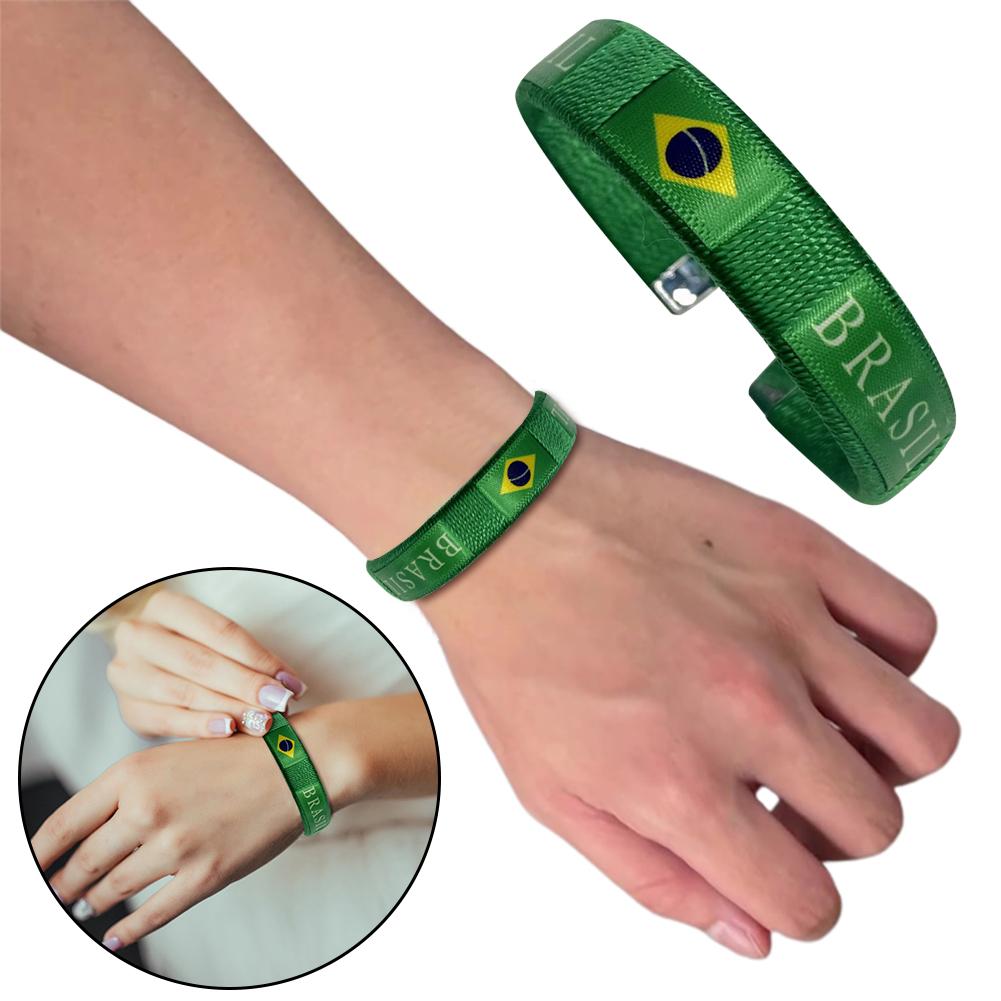 Браслет с национальными флагами, диаметр 65 мм, спортивный браслет дружбы для мужчин и женщин, Германия