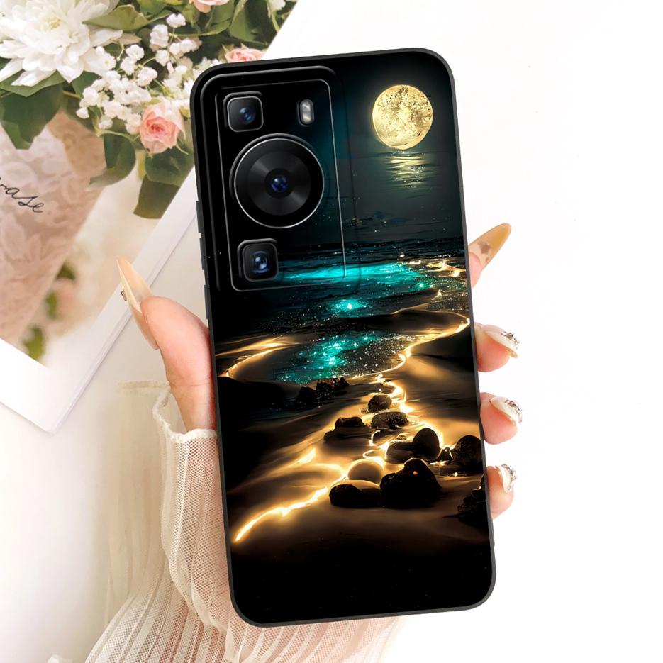 Чехол для Huawei P60 Pro MNA-AL00 MNA-LX9 Крутой Чехол с Рисунком Совы и Дракона Мягкий Силиконовый Чехол для Телефона Для Huawei P60 Art P 60 Pro Сумки