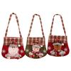 Christmas Candy Bag Exquisite Cartoon Santa Gift Bags Festive Handbag for Party Presents Decorations