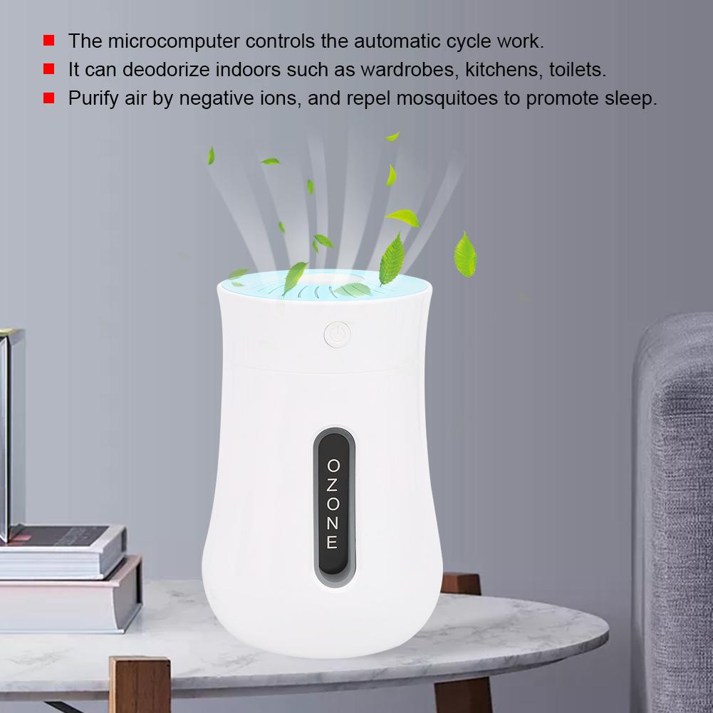 Портативный многофункциональный очиститель воздуха, генератор озона для автомобиля, домашнего шкафа
