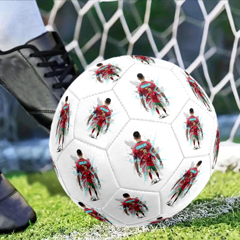 Cristiano Ronaldo11 Size 5 Soccer Ball Machine-Stitched Indoor/Outdoor Universal Football perfect gift for sports enthusiasts