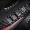 For Lexus NX 200 200t 300h Car Accessories Window Lift Panel Decorate Carbon Fiber Interior Trim Car Stickers 3D Protection