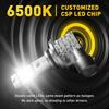 AUXITO 9006 LED Headlight Bulbs Conversion Kit Low Beam 6500K Wireless White 2x