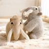 Плюшевая игрушка Шерстистый мамонт Реалистичное пушистое чучело животного с длинными бивнями Милый уродливо-милый слон