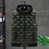 2021Down Vest Men Casual Waistcoat Sleeveless Jackets Men Hooded Vest