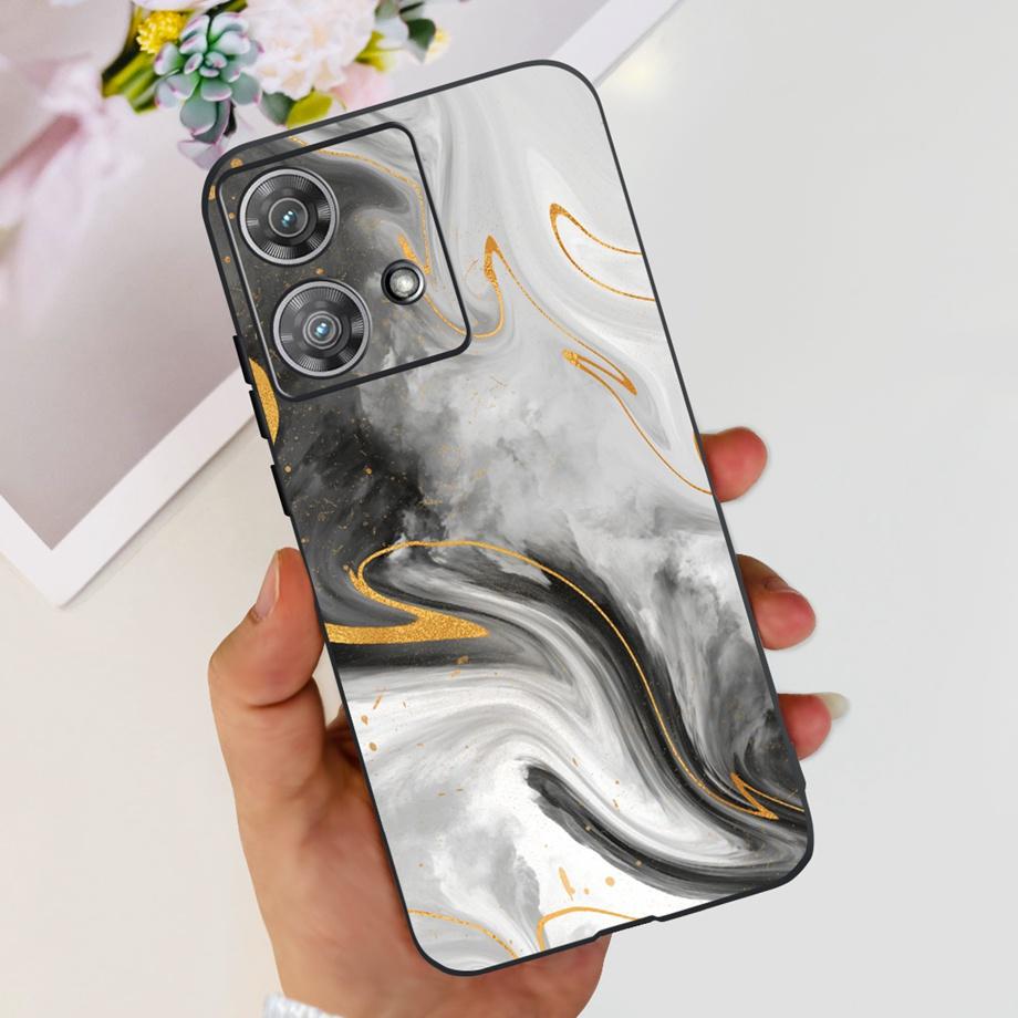 For Motorola Edge 40 Neo Phone Case Edge 30 Neo Pro Ultra Fusion Edge 20 Lite Back Cover Soft TPU Silicone Bumper Cartoon Fundas