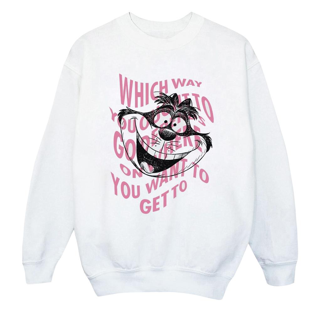 Disney Boys Alice In Wonderland Chesire Cat Sweatshirt