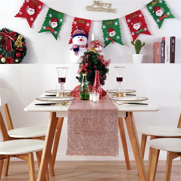 Блестящая скатерть с блестками для свадебной вечеринки, мероприятия, банкетного стола, роскошная скатерть для ужина, украшение для домашнего свадебного стола