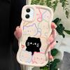 Мягкий чехол для телефона с разноцветными котами из мультфильма для Samsung Galaxy A52 A73 A12 S24 Ultra 5G S23 S22 S21 S20 FE Wave Edge, противоударный защитный резиновый чехол