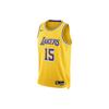 Los Angeles Lakers Icon Edition 2022/23 Digital Letter Print Mesh Crew Neck Sleeveless T-Shirt Men Tops Yellow DN2009-735