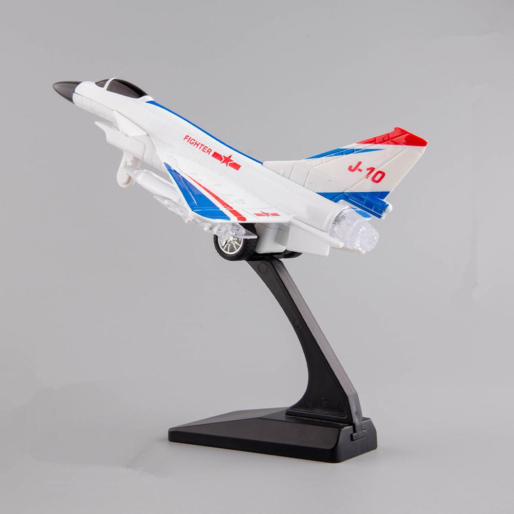 1/50 модель самолета-истребителя с подставкой J-10, детали из металла, штурмовой самолет, играбельный для домашнего декора