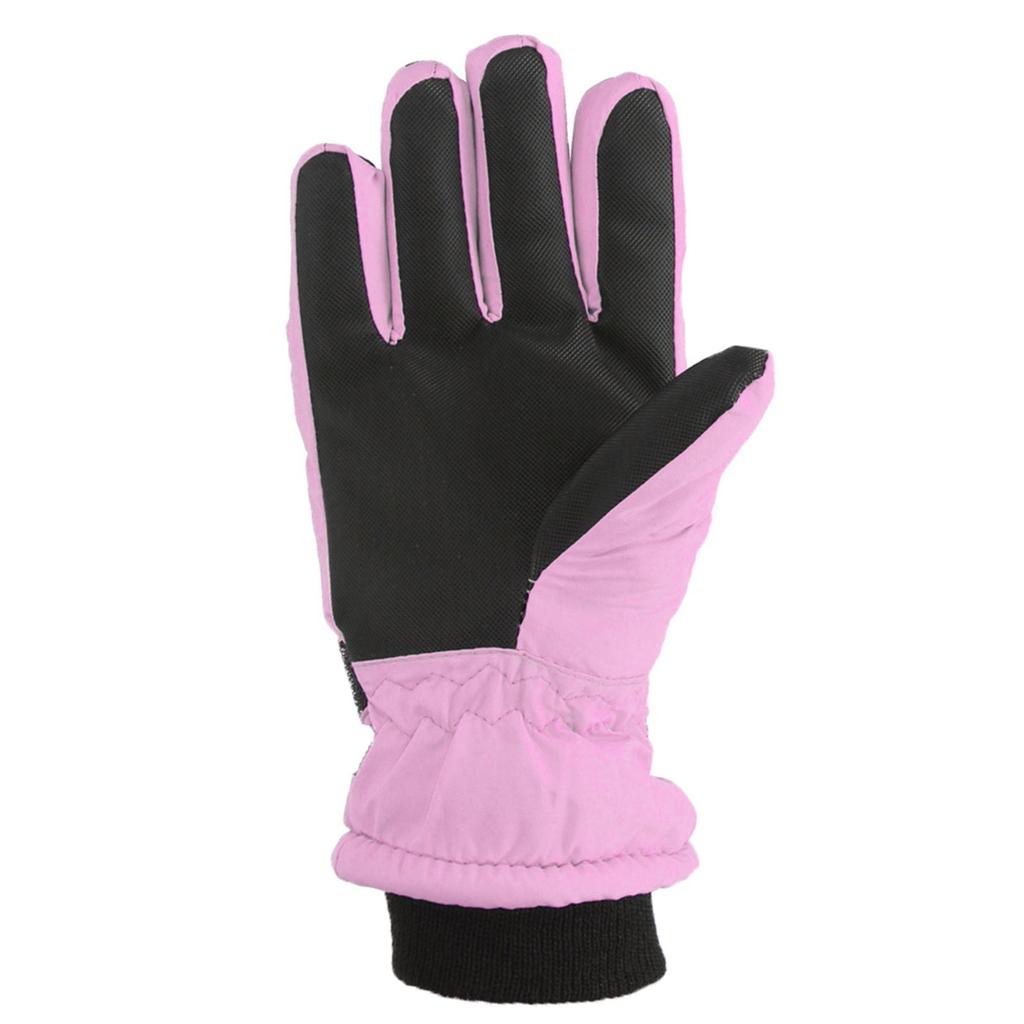 Детские уличные лыжные перчатки, велосипедные перчатки, зимние теплые перчатки для альпинизма, водонепроницаемые