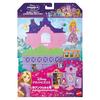 Mattel Disney Princess Rapunzel and the Tower (Stacking Castle Series! Mini Doll) Dress-Up Doll House Pretend Play Playset with 1 Mini Doll, Ages 3 an