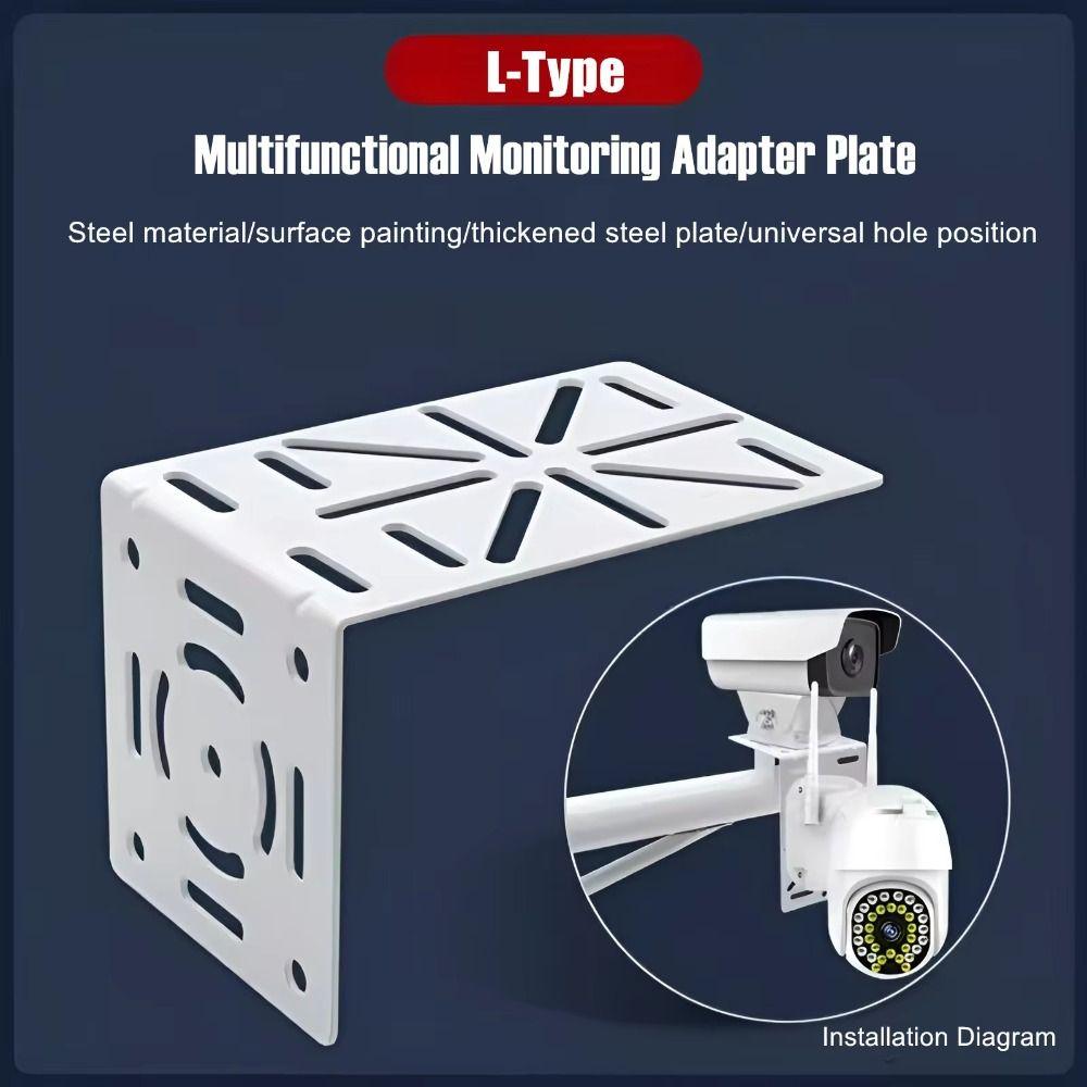 Vertical Wall Corner Dome Camera Bracket with Screws Camera Holder  Indoor Outdoor